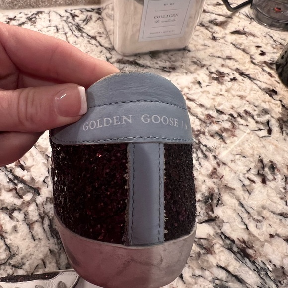 SOLD ON OTHER SITE golden goose GGDB superstars glitter sequin size 39 - Picture 12 of 13